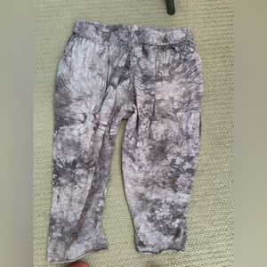 Free People Womens Gray Tie-Dye Jogger Pants